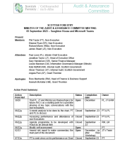 Audit & Assurance Committee Minutes - 23 September 2023